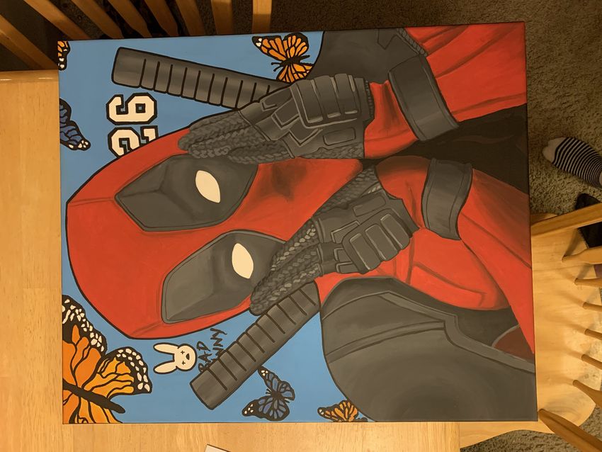 Deadpool Canvas